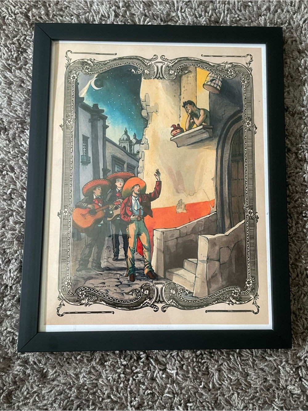 La Serenata print by Felix D’Eon. Queer Art
